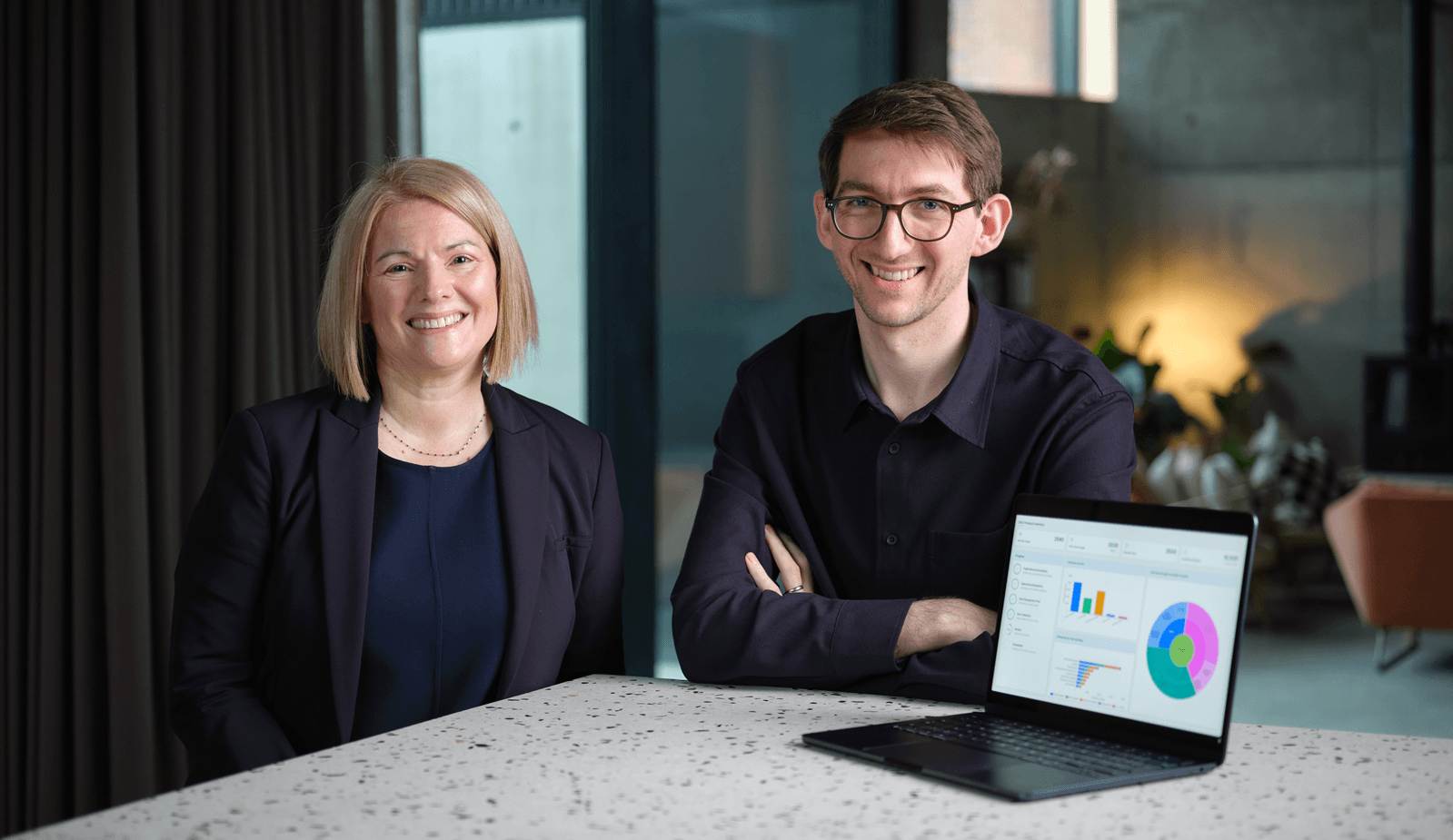 Nocomed founders Rosemary Durcan and Dónal Adams